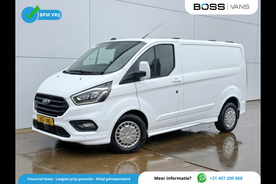 Ford Transit Custom Sport 290 2.0 TDI 185PK Automaat L1H1 Elektrisch Verstelbare Leren Stoelen Adaptieve Cruise Control Airco Trekhaak Stoelverwarming