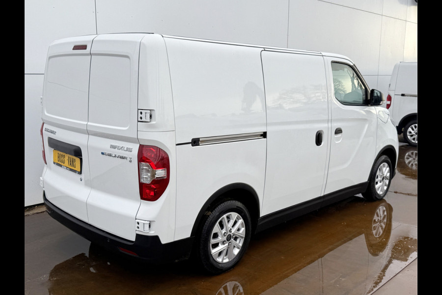 Maxus EDELIVER 3 122PK ALL-IN PRIJS L1 SWB Elektrisch 50kWh 227km WLTP Carplay Touchscreen scherm Camera Parkeersensoren