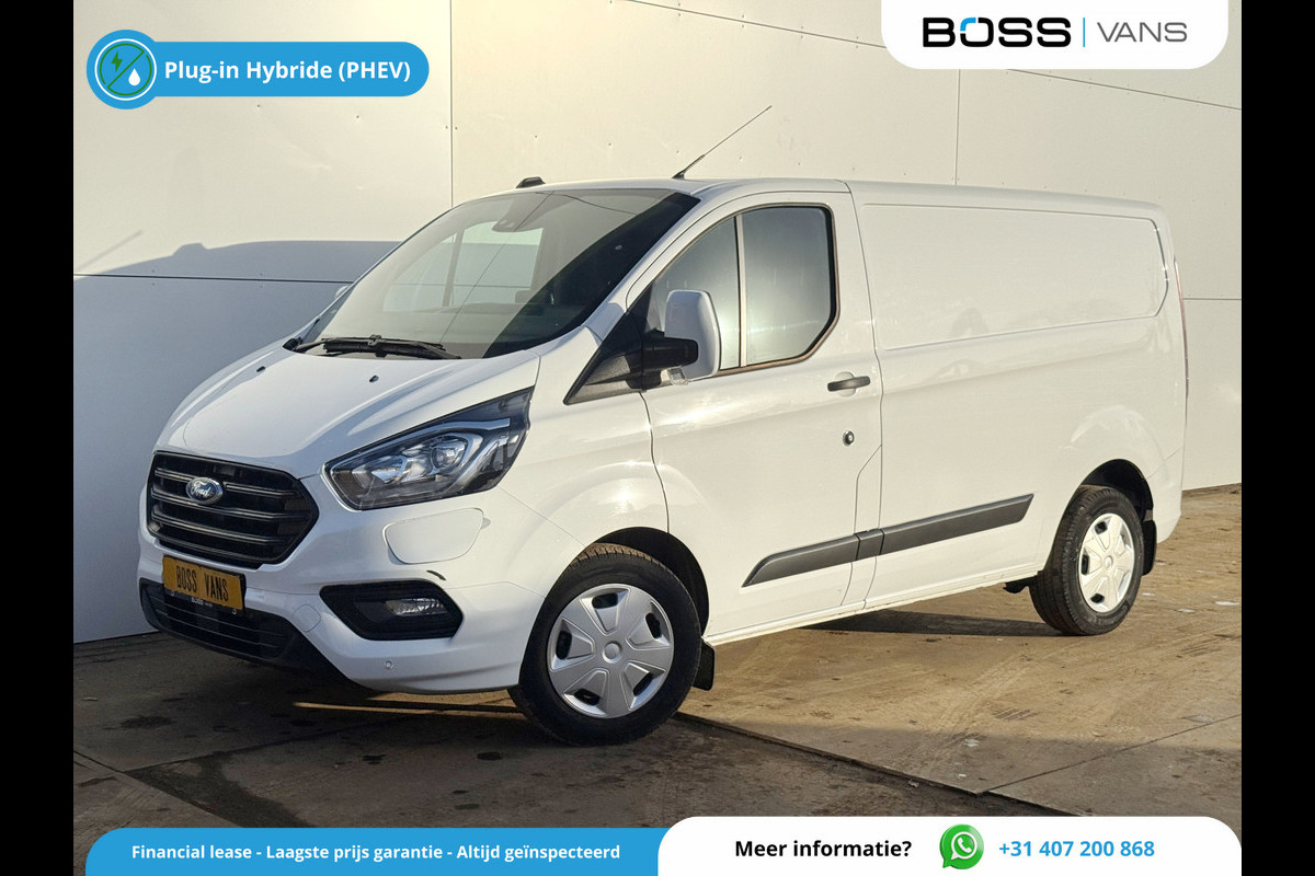 Ford Transit Custom 340 1.0 PHEV 120PK Plug-in Automaat L1H1 Airco Cruise Control Navigatie Parkeersensoren voor achter Stoelverwarming