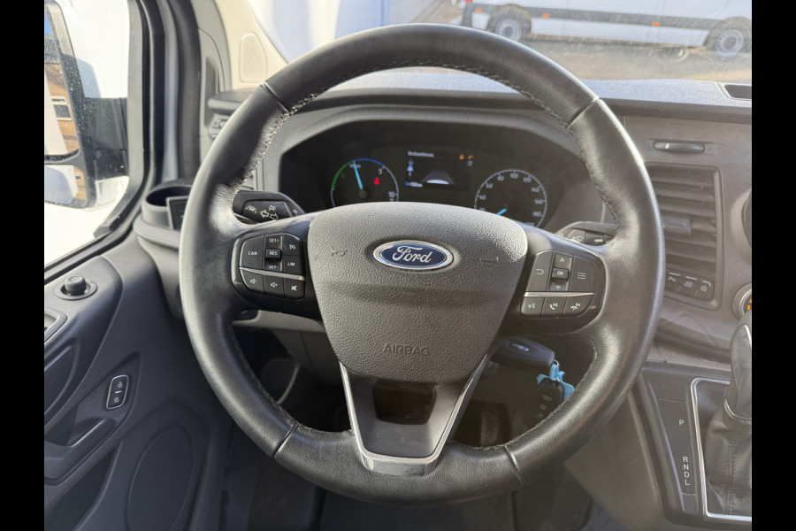 Ford Transit Custom 340 1.0 PHEV 120PK Plug-in Automaat L1H1 Airco Cruise Control Navigatie Parkeersensoren voor achter Stoelverwarming