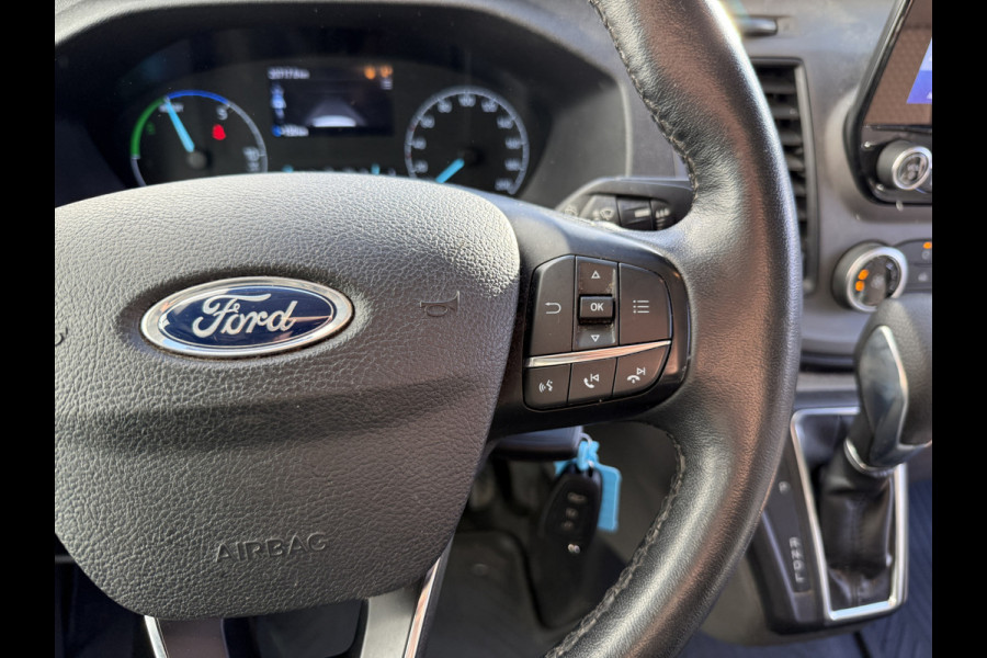Ford Transit Custom 340 1.0 PHEV 120PK Plug-in Automaat L1H1 Airco Cruise Control Navigatie Parkeersensoren voor achter Stoelverwarming