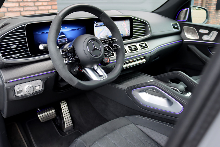 Mercedes-Benz GLS AMG 63 4MATIC+ Premium+ | Facelift | 612 PK | 7pers | Airmatic | Trekhaak | Comfortpakket Plus Achter | Burmester High End | Vlakkenverwarming | AMG Drivers Package | Distronic | Entertainment Achter | Massage |