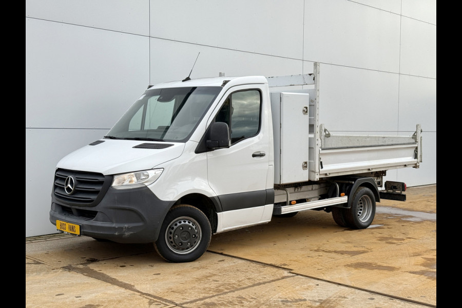 Mercedes-Benz Sprinter 514 2.2 CDI Automaat Kipper Dubbellucht 3.5t Trekhaak Benne Tipper Climate Control Cruise Control Carplay