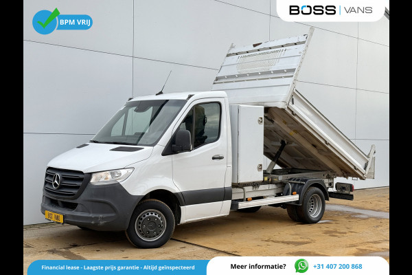 Mercedes-Benz Sprinter 514 2.2 CDI Automaat Kipper Dubbellucht 3.5t Trekhaak Benne Tipper Climate Control Cruise Control Carplay