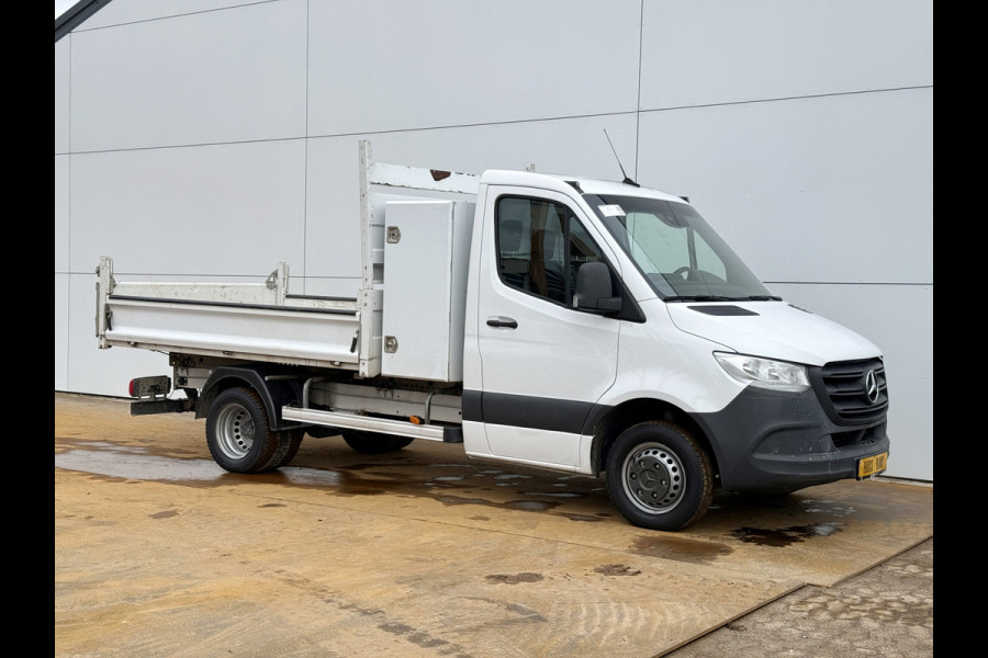 Mercedes-Benz Sprinter 514 2.2 CDI Automaat Kipper Dubbellucht 3.5t Trekhaak Benne Tipper Climate Control Cruise Control Carplay