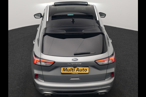 Ford Kuga 2.5 Vignale Plug In Hybrid 225pk Dealer O.H. PHEV | Trekhaak Afn. | Panodak | Head Up | 360 Camera | Bang & Olufsen | Lederen Sportstoelen Memory & Verwarmd | Keyless | Stuur Verwarmd | Blis | Virtual | Navigatie | DAB |