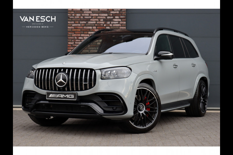 Mercedes-Benz GLS AMG 63 4MATIC+ Premium+ | Facelift | 612 PK | 7pers | Airmatic | Trekhaak | Comfortpakket Plus Achter | Burmester High End | Vlakkenverwarming | AMG Drivers Package | Distronic | Entertainment Achter | Massage |