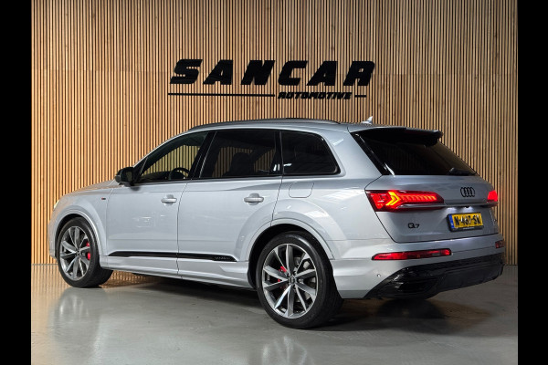 Audi Q7 60 TFSI e quattro S Competition PANO|LUCHTVERING|TREKHAAK|HUD|B&O|AMBIENT|360 CAM|ALARM|STOELVENTILATIE|MASSAGE|21 INCH