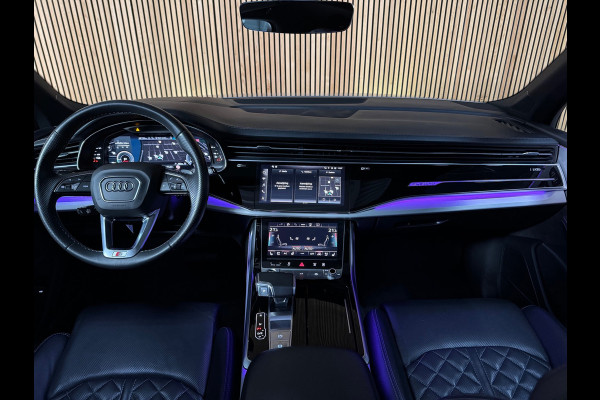 Audi Q7 60 TFSI e quattro S Competition PANO|LUCHTVERING|TREKHAAK|HUD|B&O|AMBIENT|360 CAM|ALARM|STOELVENTILATIE|MASSAGE|21 INCH