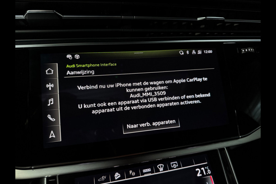 Audi Q7 60 TFSI e quattro S Competition PANO|LUCHTVERING|TREKHAAK|HUD|B&O|AMBIENT|360 CAM|ALARM|STOELVENTILATIE|MASSAGE|21 INCH