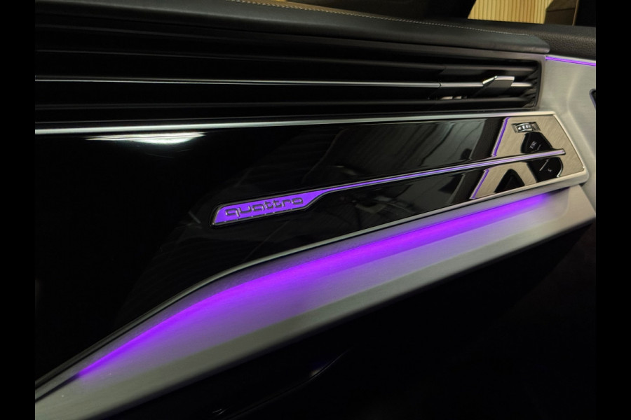 Audi Q7 60 TFSI e quattro S Competition PANO|LUCHTVERING|TREKHAAK|HUD|B&O|AMBIENT|360 CAM|ALARM|STOELVENTILATIE|MASSAGE|21 INCH