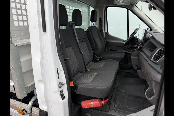 Ford E-Transit 68kWh Kipper Elektrisch 75kWh 334KM WLTP Snelladen Tipper Benne Climate Control Cruise Control Apple Carplay Stoelverwarming Navigatie Camera