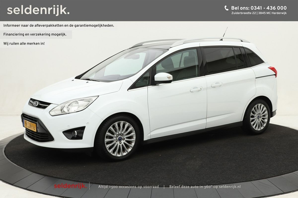 Ford Grand C-Max 1.6 Ecoboost 150pk Edition+ | Navigatie | Volleder | Panorama | Dealer onderhouden