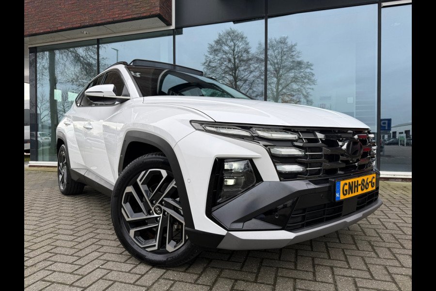 Hyundai Tucson 1.6 T-GDI HEV Premium Sky nw model - Automaat - Pano/schuifdak - Leder - Trekhaak - Org.NL