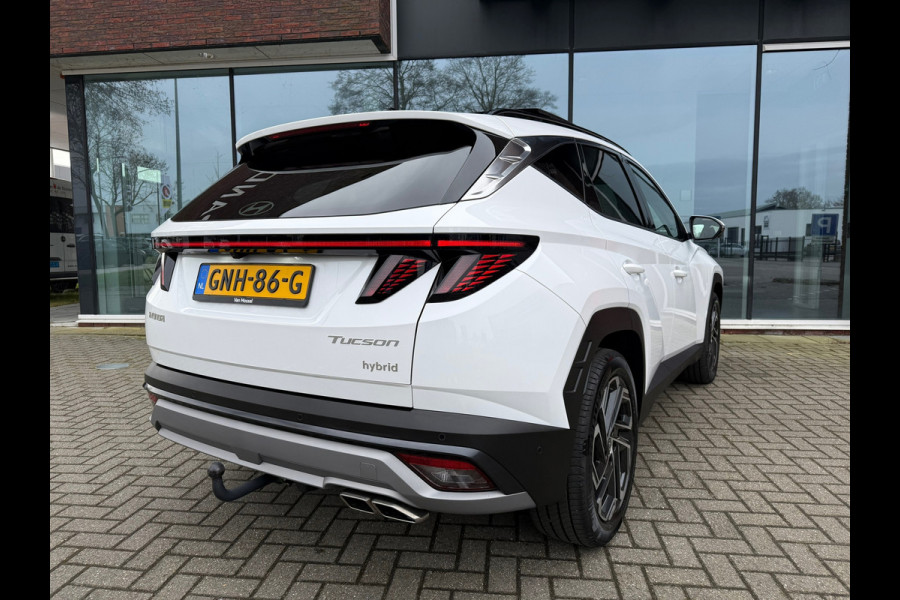 Hyundai Tucson 1.6 T-GDI HEV Premium Sky nw model - Automaat - Pano/schuifdak - Leder - Trekhaak - Org.NL