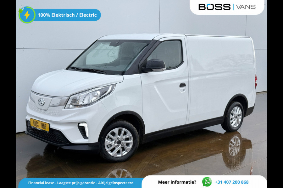 Maxus EDELIVER 3 122PK ALL-IN PRIJS L1 SWB Elektrisch 50kWh 227km WLTP Carplay Touchscreen scherm Camera Parkeersensoren