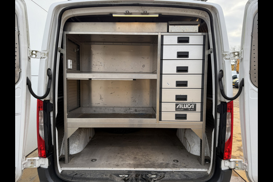 Mercedes-Benz Sprinter 316 2.2 CDI Automaat L1H1 LED Dubbele Schuif Climate Control Cruise Control Imperiaal Trekhaak Carplay Camera Stoelverwarming Standkachel