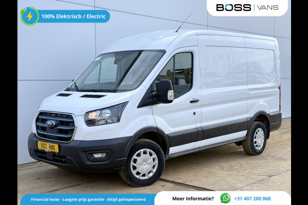 Ford E-Transit 68kWh 184PK 317km WLTP 135kWh Snelladen L2H2 Climate Control Cruise Control Camera Stoelverwarming Parkeersensoren voor achter