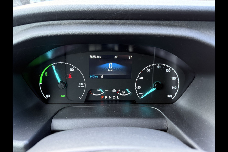 Ford E-Transit 68kWh 184PK 317km WLTP 135kWh Snelladen L2H2 Climate Control Cruise Control Camera Stoelverwarming Parkeersensoren voor achter