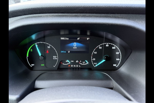 Ford E-Transit 68kWh 184PK 317km WLTP 135kWh Snelladen L2H2 Climate Control Cruise Control Camera Stoelverwarming Parkeersensoren voor achter