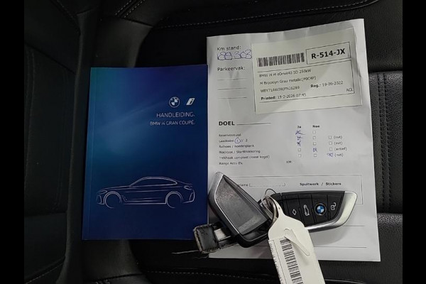 BMW i4 Aut. eDrive40 High Executive 84 kWh | Leder | Camera | ACC |