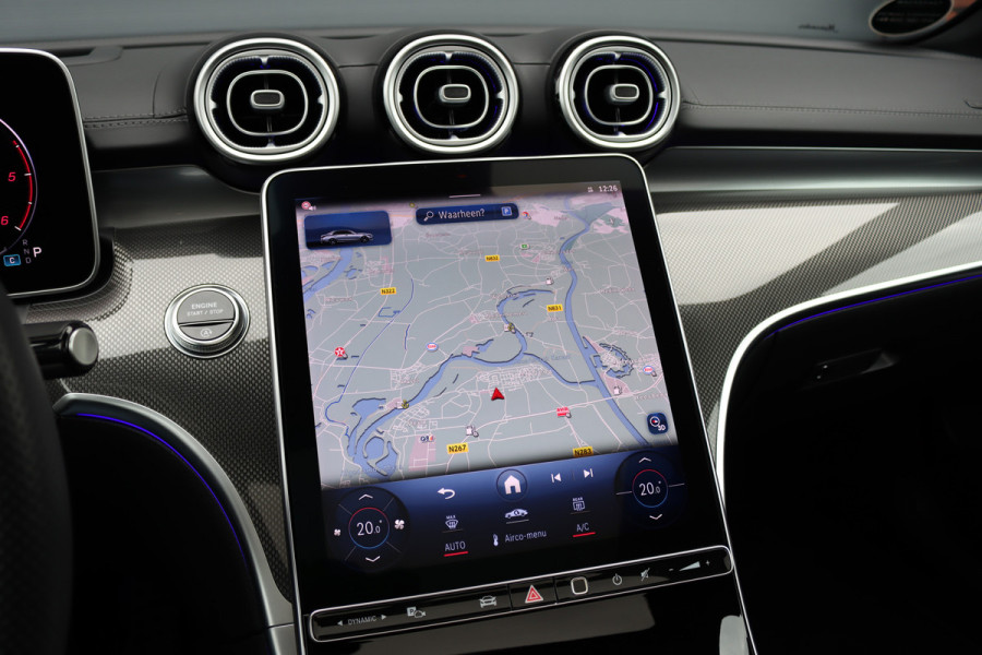 Mercedes-Benz C-Klasse 220 d AMG Line | Panoramadak | Surround Camera | Memory | Digital Light | Advanced Sound System | HUD | Keyless Go | Verwarmd Stuurwiel | Augmented Reality |