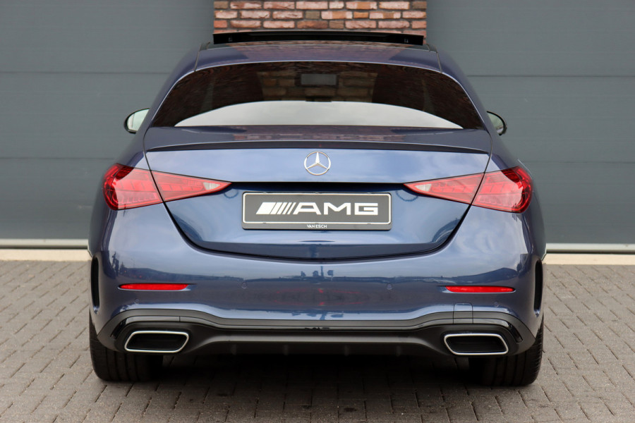 Mercedes-Benz C-Klasse 220 d AMG Line | Panoramadak | Surround Camera | Memory | Digital Light | Advanced Sound System | HUD | Keyless Go | Verwarmd Stuurwiel | Augmented Reality |