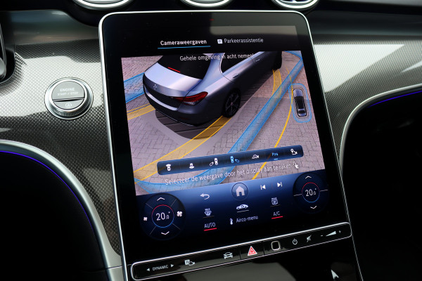 Mercedes-Benz C-Klasse 220 d AMG Line | Panoramadak | Surround Camera | Memory | Digital Light | Advanced Sound System | HUD | Keyless Go | Verwarmd Stuurwiel | Augmented Reality |