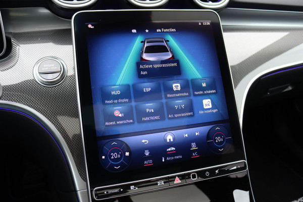 Mercedes-Benz C-Klasse 220 d AMG Line | Panoramadak | Surround Camera | Memory | Digital Light | Advanced Sound System | HUD | Keyless Go | Verwarmd Stuurwiel | Augmented Reality |