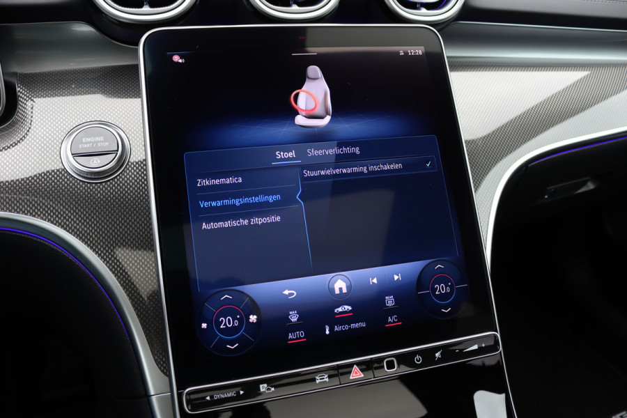 Mercedes-Benz C-Klasse 220 d AMG Line | Panoramadak | Surround Camera | Memory | Digital Light | Advanced Sound System | HUD | Keyless Go | Verwarmd Stuurwiel | Augmented Reality |