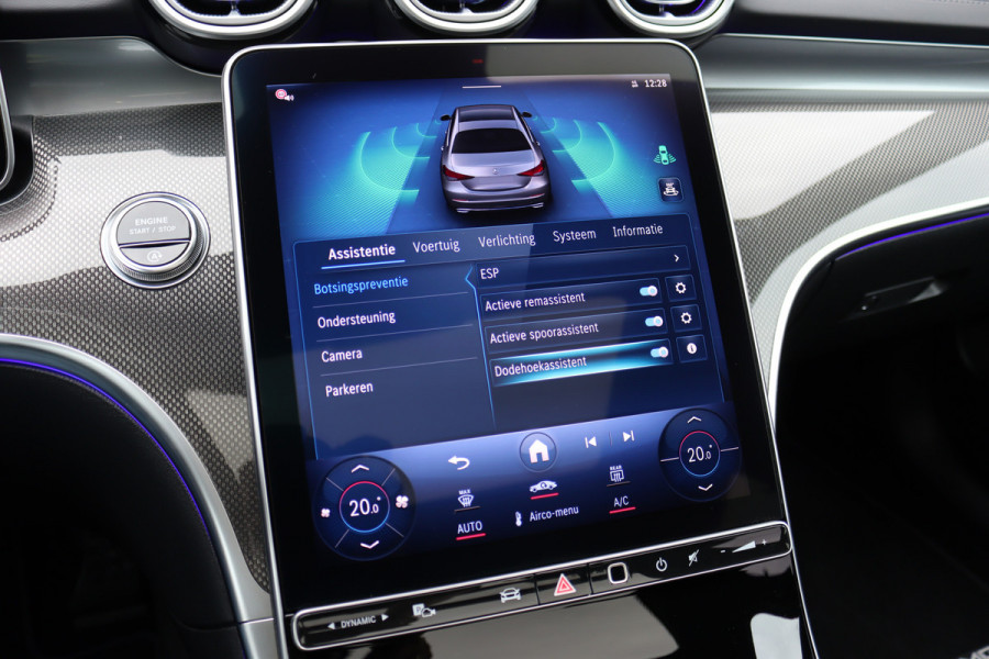 Mercedes-Benz C-Klasse 220 d AMG Line | Panoramadak | Surround Camera | Memory | Digital Light | Advanced Sound System | HUD | Keyless Go | Verwarmd Stuurwiel | Augmented Reality |