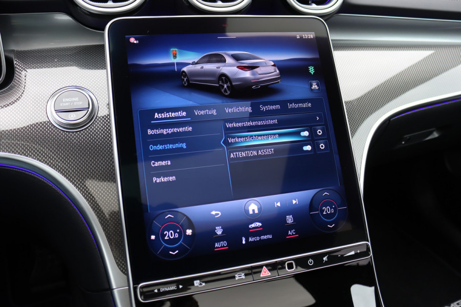 Mercedes-Benz C-Klasse 220 d AMG Line | Panoramadak | Surround Camera | Memory | Digital Light | Advanced Sound System | HUD | Keyless Go | Verwarmd Stuurwiel | Augmented Reality |