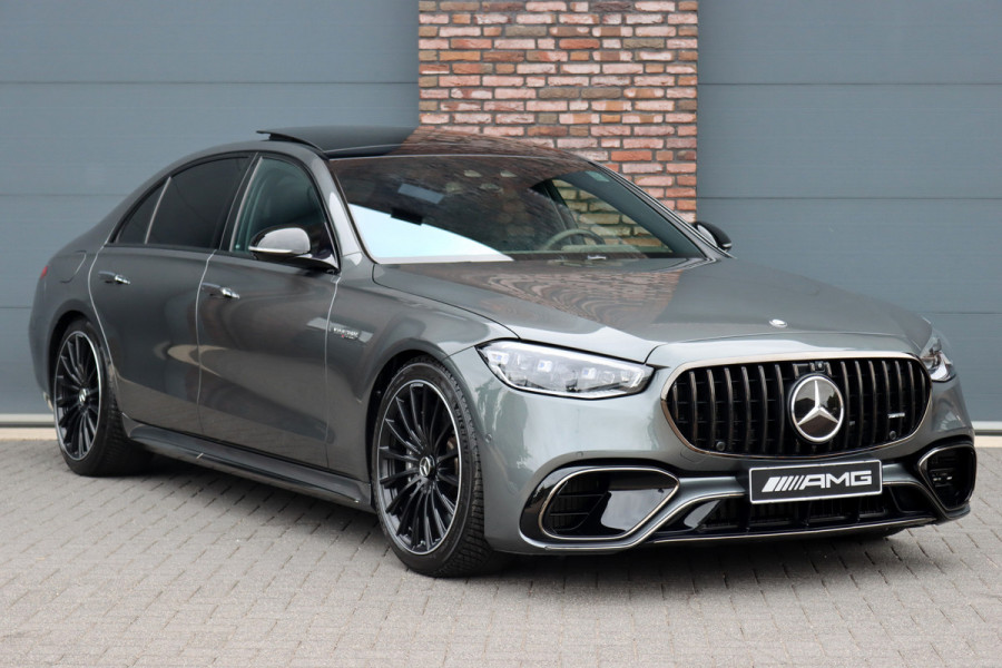 Mercedes-Benz S-Klasse AMG 63 S E Performance Aut9 | 802pk | MANUFAKTUR | Achterasbesturing | Distronic+ | Entertainment Achter | Stoelventilatie | Zonweringspakket | Vlakkenverwarming |