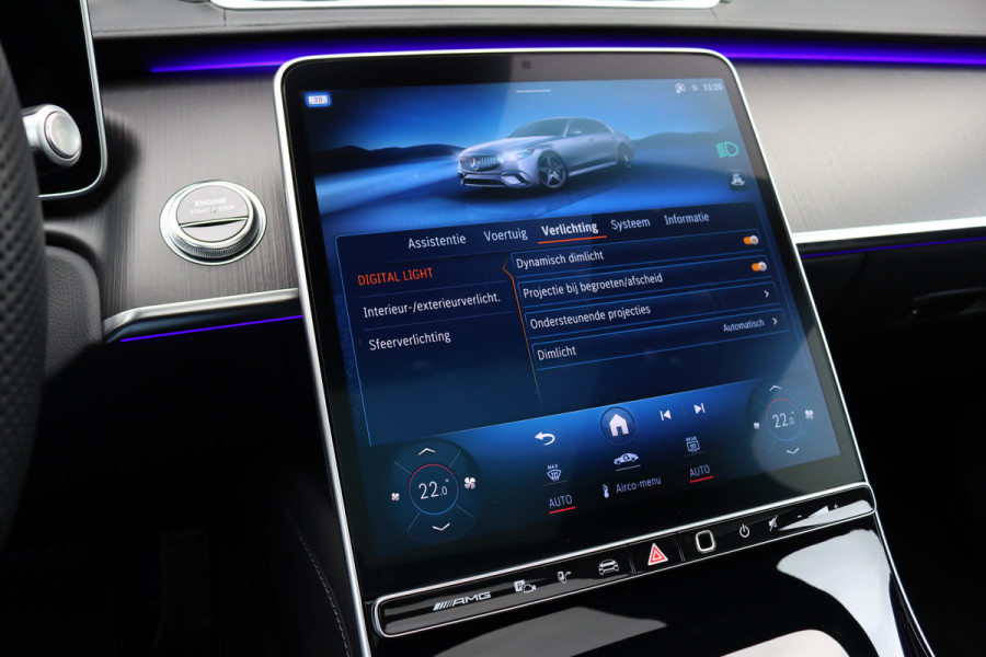 Mercedes-Benz S-Klasse AMG 63 S E Performance Aut9 | 802pk | MANUFAKTUR | Achterasbesturing | Distronic+ | Entertainment Achter | Stoelventilatie | Zonweringspakket | Vlakkenverwarming |