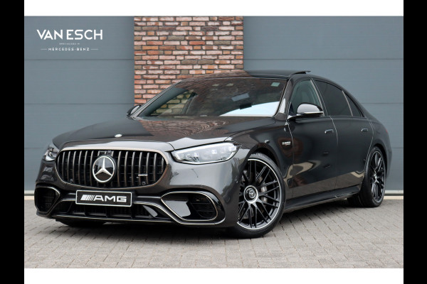 Mercedes-Benz S-Klasse AMG 63 S E Performance Aut9 | 802pk | Carbon | Achterasbesturing | Distronic+ | Airmatic | Stoelventilatie | Panoramadak | Vlakkenverwarming | Digital Light | Nappa Leder | Burmester |