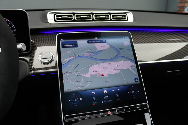 Mercedes-Benz S-Klasse AMG 63 S E Performance Aut9 | 802pk | Carbon | Achterasbesturing | Distronic+ | Airmatic | Stoelventilatie | Panoramadak | Vlakkenverwarming | Digital Light | Nappa Leder | Burmester |