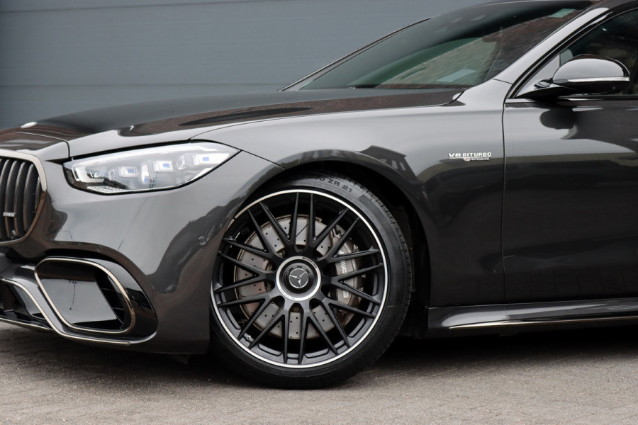 Mercedes-Benz S-Klasse AMG 63 S E Performance Aut9 | 802pk | Carbon | Achterasbesturing | Distronic+ | Airmatic | Stoelventilatie | Panoramadak | Vlakkenverwarming | Digital Light | Nappa Leder | Burmester |