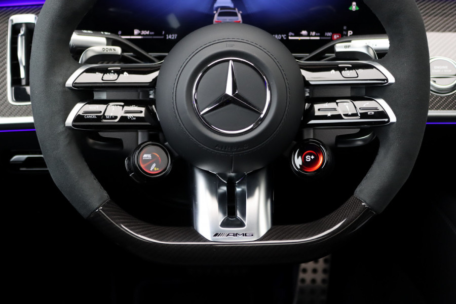 Mercedes-Benz S-Klasse AMG 63 S E Performance Aut9 | 802pk | Carbon | Achterasbesturing | Distronic+ | Airmatic | Stoelventilatie | Panoramadak | Vlakkenverwarming | Digital Light | Nappa Leder | Burmester |