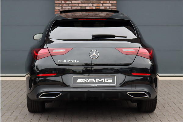 Mercedes-Benz CLA-Klasse Shooting Brake 250 e AMG Line Aut8 | Facelift | Panoramadak | Distronic Pro | Verwarmd Stuurwiel | Widescreen | Keyless Go | Surround Camera | Multibeam LED |