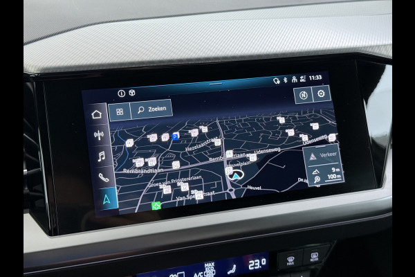 Audi Q4 e-tron 50 Quattro Launch Ed. Advanced Plus 82kWh SOH 95% Leder Warmtepomp Navi Camera Adap.Cruise Elek.Stoelen+Memory+Verwarming Apple  Elek.Achterklep DAB Matrix LED Lmv Keyless 1e Eigenaar Origineel Nederlandse Auto Dealeronderhouden