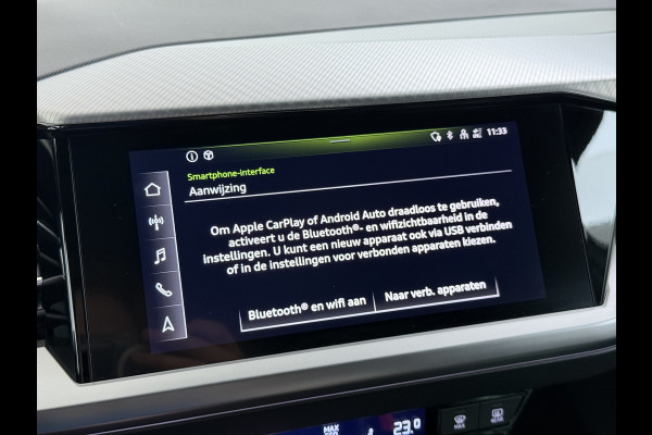 Audi Q4 e-tron 50 Quattro Launch Ed. Advanced Plus 82kWh SOH 95% Leder Warmtepomp Navi Camera Adap.Cruise Elek.Stoelen+Memory+Verwarming Apple  Elek.Achterklep DAB Matrix LED Lmv Keyless 1e Eigenaar Origineel Nederlandse Auto Dealeronderhouden