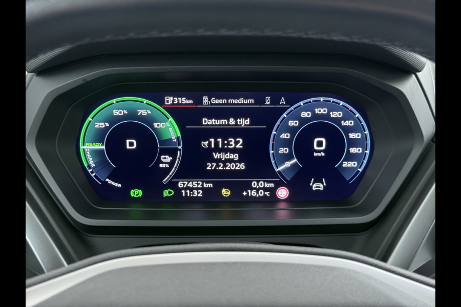 Audi Q4 e-tron 50 Quattro Launch Ed. Advanced Plus 82kWh SOH 95% Leder Warmtepomp Navi Camera Adap.Cruise Elek.Stoelen+Memory+Verwarming Apple  Elek.Achterklep DAB Matrix LED Lmv Keyless 1e Eigenaar Origineel Nederlandse Auto Dealeronderhouden