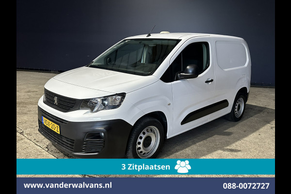 Peugeot Partner 1.5 BlueHDI 102pk L1H1 Euro6 Airco | 3-Zits | Apple Carplay | Trekhaak | Cruisecontrol Android Auto, Parkeersensoren, Bijrijdersbank