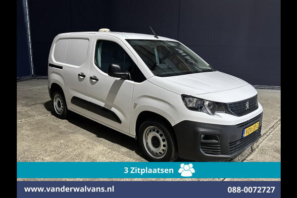 Peugeot Partner 1.5 BlueHDI 102pk L1H1 Euro6 Airco | 3-Zits | Apple Carplay | Trekhaak | Cruisecontrol Android Auto, Parkeersensoren, Bijrijdersbank