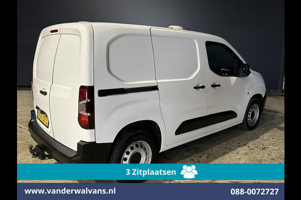 Peugeot Partner 1.5 BlueHDI 102pk L1H1 Euro6 Airco | 3-Zits | Apple Carplay | Trekhaak | Cruisecontrol Android Auto, Parkeersensoren, Bijrijdersbank