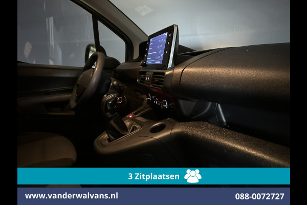 Peugeot Partner 1.5 BlueHDI 102pk L1H1 Euro6 Airco | 3-Zits | Apple Carplay | Trekhaak | Cruisecontrol Android Auto, Parkeersensoren, Bijrijdersbank