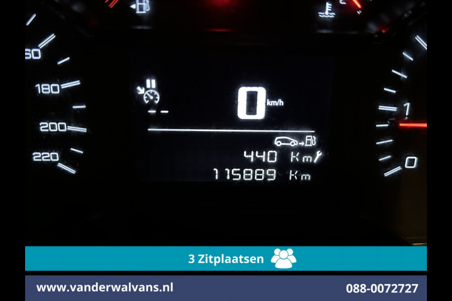 Peugeot Partner 1.5 BlueHDI 102pk L1H1 Euro6 Airco | 3-Zits | Apple Carplay | Trekhaak | Cruisecontrol Android Auto, Parkeersensoren, Bijrijdersbank