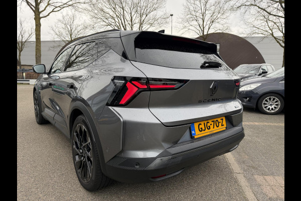 Renault Scénic E-Tech EV87 long range esprit Alpine WARMTEPOMP | AFNEEMBARE TREKHAAK | 360 CAMERA | PANO | STOEL- & STUURWIELVERWARMING | ORIG. NL AUTO | 1E EIGENAAR | TOPSTAAT | RIJKLAARPRIJS MET RESTERENDE FABRIEKSGARANTIE