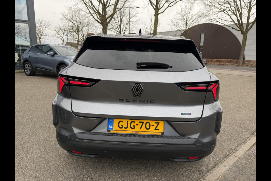 Renault Scénic E-Tech EV87 long range esprit Alpine WARMTEPOMP | AFNEEMBARE TREKHAAK | 360 CAMERA | PANO | STOEL- & STUURWIELVERWARMING | ORIG. NL AUTO | 1E EIGENAAR | TOPSTAAT | RIJKLAARPRIJS MET RESTERENDE FABRIEKSGARANTIE