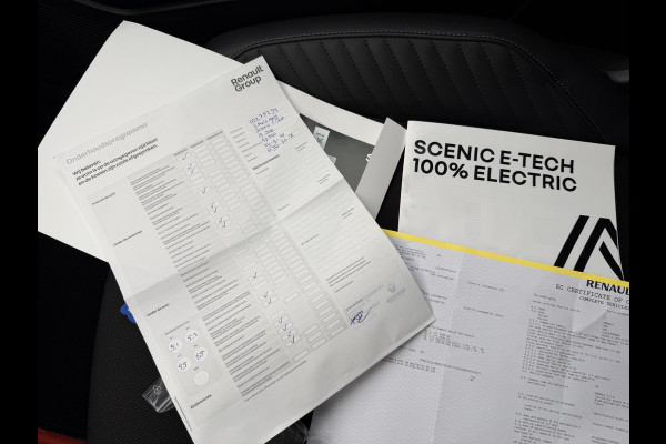 Renault Scénic E-Tech EV87 long range esprit Alpine WARMTEPOMP | AFNEEMBARE TREKHAAK | 360 CAMERA | PANO | STOEL- & STUURWIELVERWARMING | ORIG. NL AUTO | 1E EIGENAAR | TOPSTAAT | RIJKLAARPRIJS MET RESTERENDE FABRIEKSGARANTIE